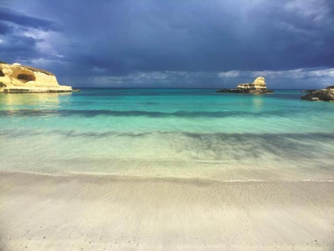 Apartamento Casa fronte mare Torre sant'andrea Sant'Andrea  Exterior foto